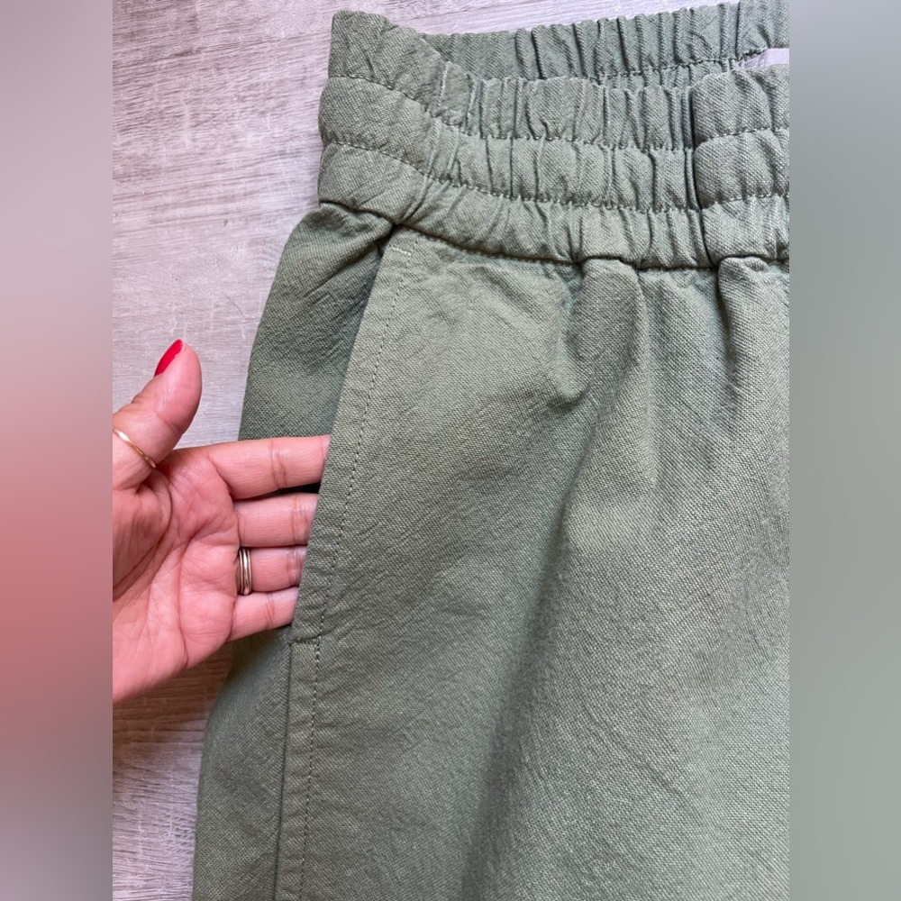 Everlane Organic Cotton Drawstring Pull On Pants size M - Picture 6 of 7
